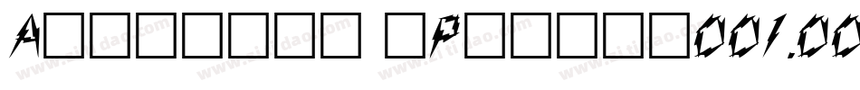 Aarcover (Plain)001.001字体转换